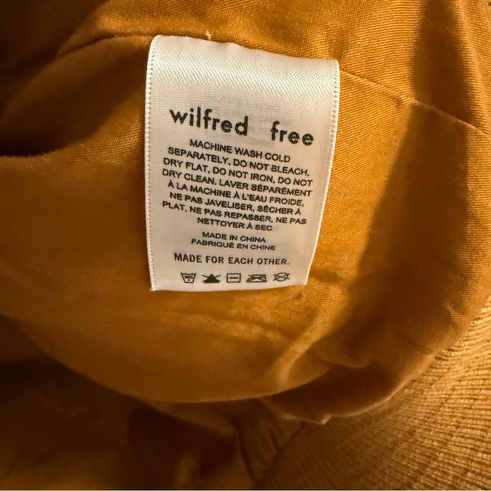 Wilfred Free The Teddy Bomber Jacket, size S - Picture 6 of 8